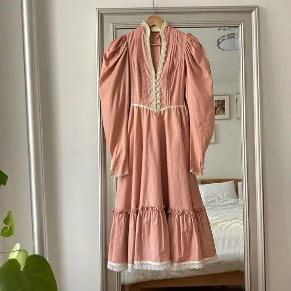 VTG Gunne Sax midi dress - Picture 2 of 13